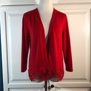 Verve Ami Red Cardigan
